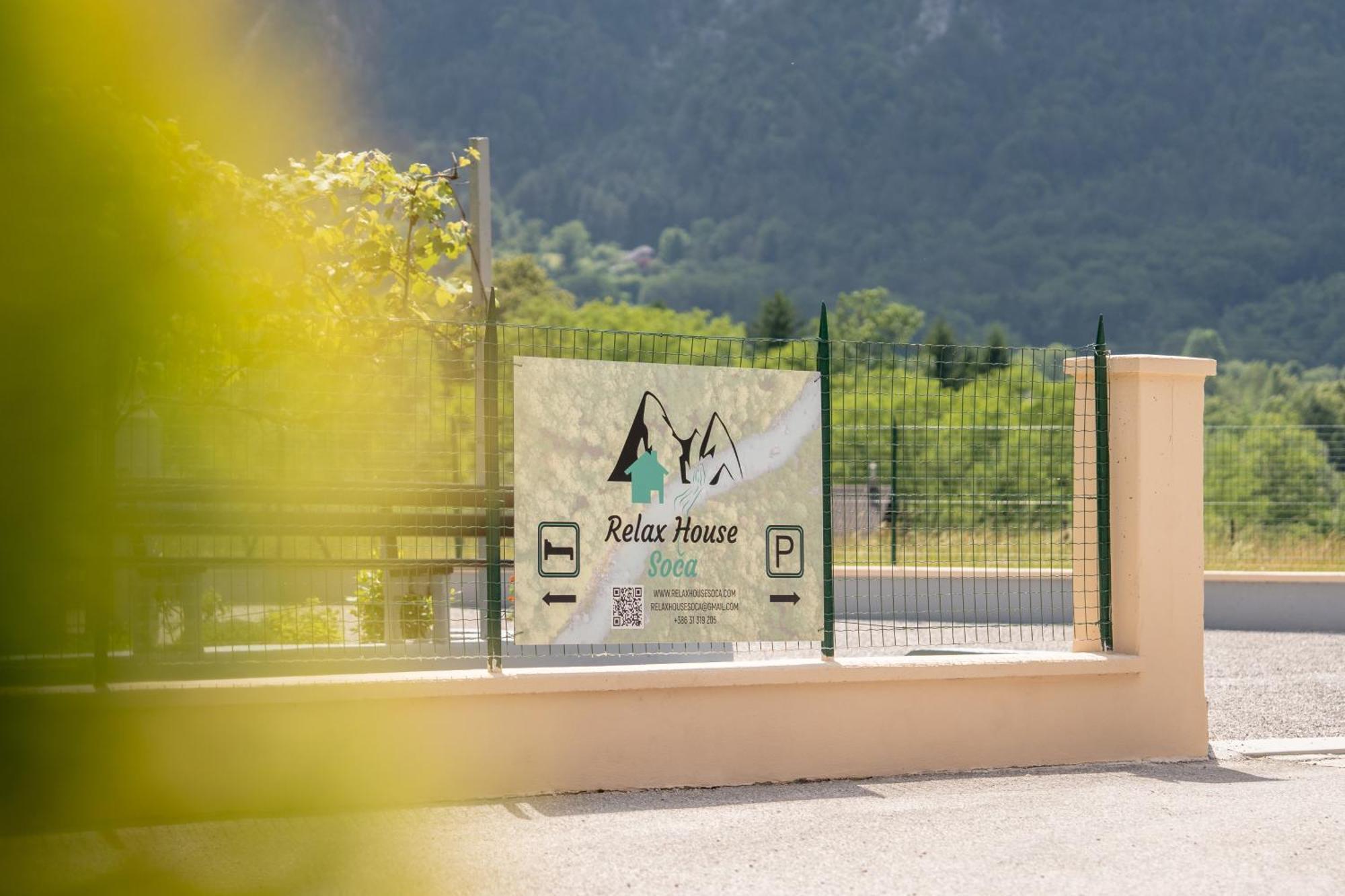 Relax House Soca Pensionat Bovec Eksteriør billede
